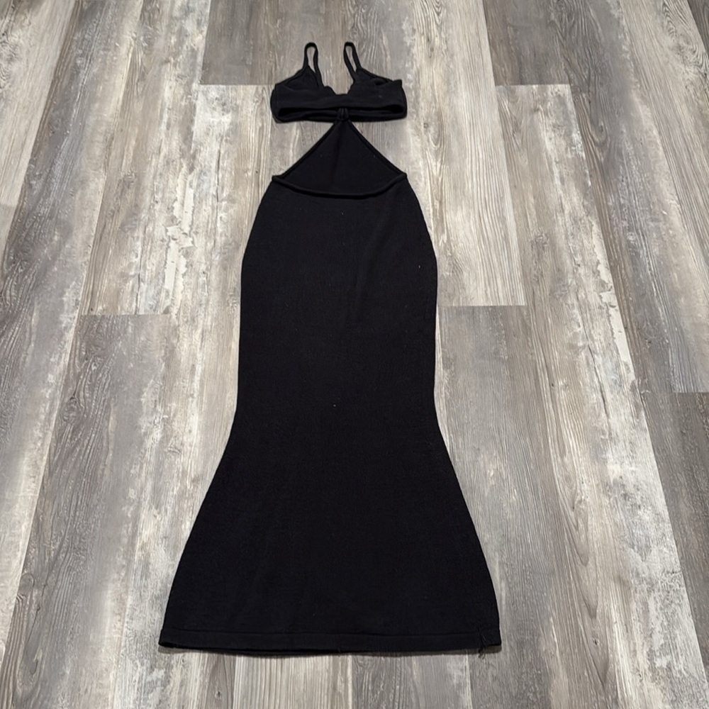 Cult Gaia Black Serita Knit Dress - Picture 7 of 12